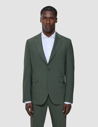 Tech Wool Suit Green Night