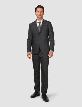 Tech Wool Suit Pants Regular Black
