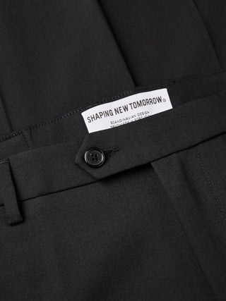 Tech Wool Suit Pants Regular Black