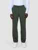 Tech Wool Suit Pants Regular Green Night