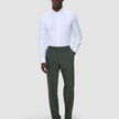 Tech Wool Suit Pants Regular Green Night
