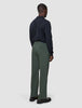 Tech Wool Suit Pants Relaxed Fit Green Night