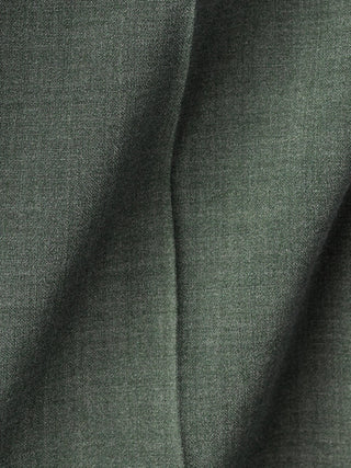 Tech Wool Suit Pants Relaxed Fit Green Night