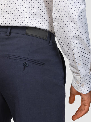 Tech Wool Suit Navy