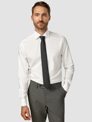 Tie Herringbone Black