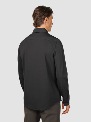Travel Shirt Black Regular