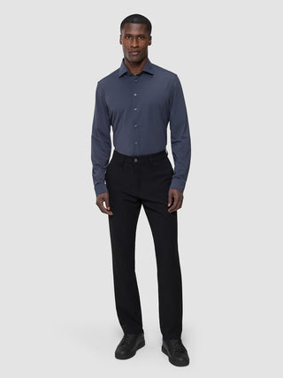 Travel Shirt Dark Navy Slim