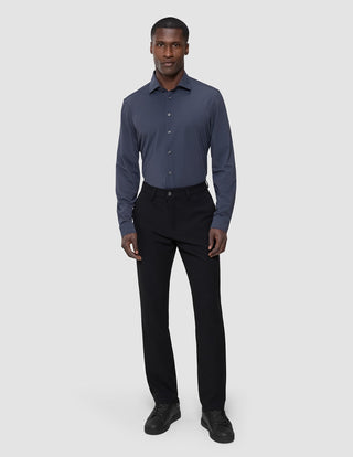 Travel Shirt Dark Navy Slim