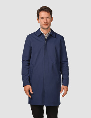 Waterproof Trench Coat Navy