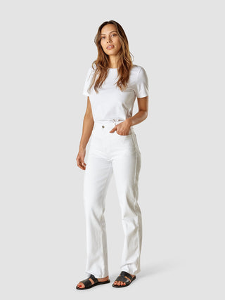 Jeans Straight White