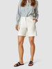 Linen Shorts Off White