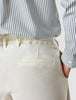 Linen Shorts Off White