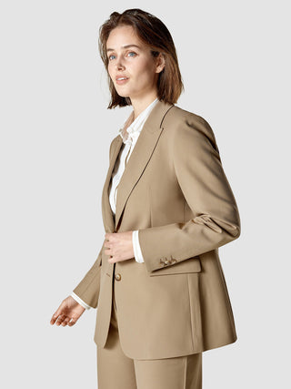 Essential Suit Straight Caramel
