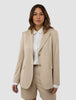 Women's Skye Blazer Sandy Beige Melange