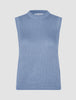 Women's Structured Knit Top Serenity Blue