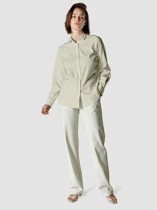 Business Shirt Regular Pastel Green