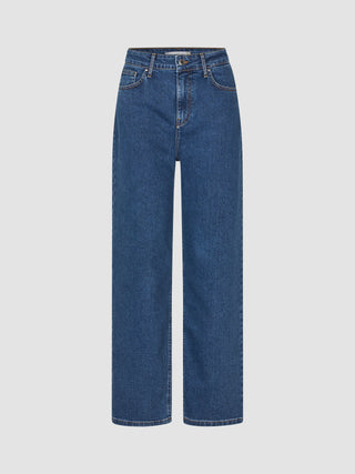 Jeans Straight Fit Medium Blue