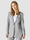 Essential Blazer Light Grey Pinstriped