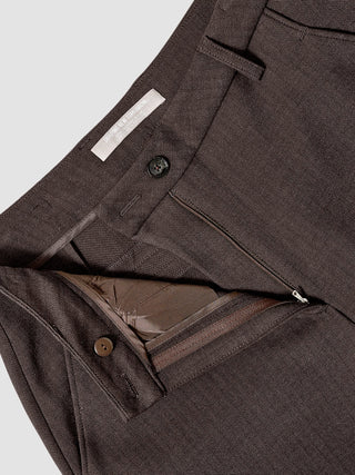 No. 1 Pants Tapered Dark Chokolate