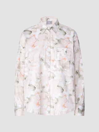 Oversized Long Sleeve Shirt Rainforest