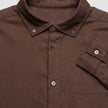 All-Day Oxford Shirt Dark Brown