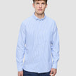 All-Day Oxford Shirt Light Blue Stripes