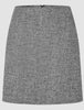 Women Ashryn Short Skirt Domino Herringbone