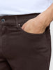 Classic 5-Pocket Pants Regular Dark Brown
