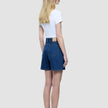 Women Classic Denim Shorts Medium Blue
