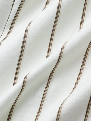 Classic Shirt Sand Herringbone Stripes Regular