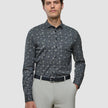 Classic Shirt Grey Floral Regular