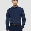 Classic Shirt Midnight Pinstripes Slim