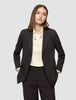 Women Ease Blazer Mocha Melange