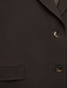 Women Ease Blazer Mocha Melange