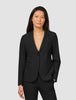 Women Ease Fitted Blazer Black
