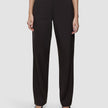 Women Ease Pants Straight Mocha Melange