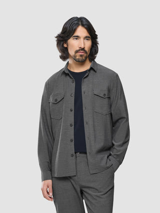 Ease Overshirt Dark Grey