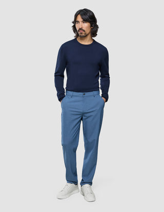 Ease Pants Regular Blue Mirage