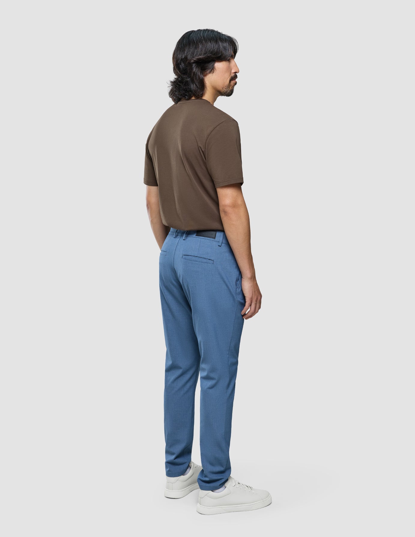 Ease Pants Slim Blue Mirage
