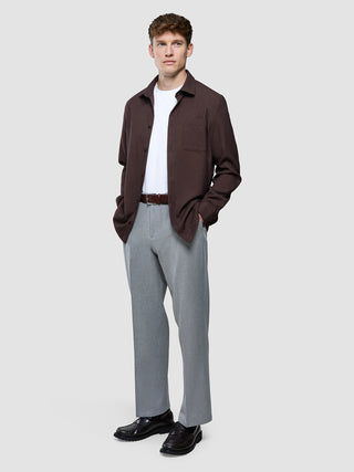 Effortless Shirt Dark Brown