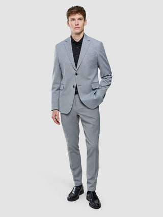 Essential Blazer Slim Ash Twill