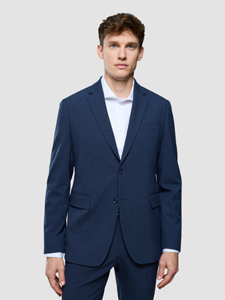 Essential Suit Navy Checks