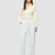 Women Essential Pants Wide Off White