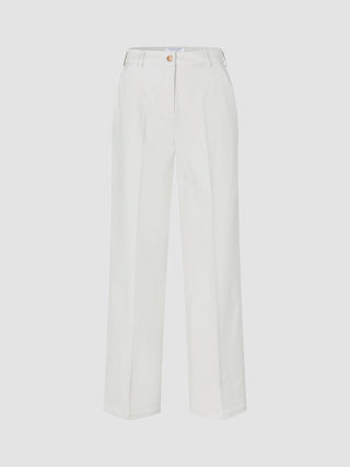 Women Essential Pants Wide Off White