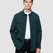 Essential Overshirt Pine Green