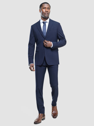 Essential Suit Pants Slim Midnight Blue