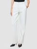 Essential Pants Straight Off White