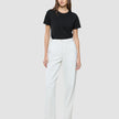 Essential Pants Straight Off White