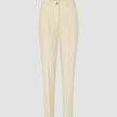 Women Essential Pants Tapered Misty Yellow