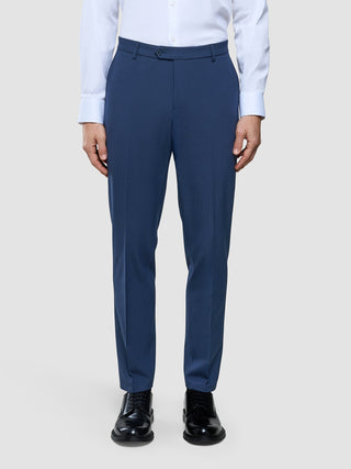 Essential Suit Pants Regular Navy Checks